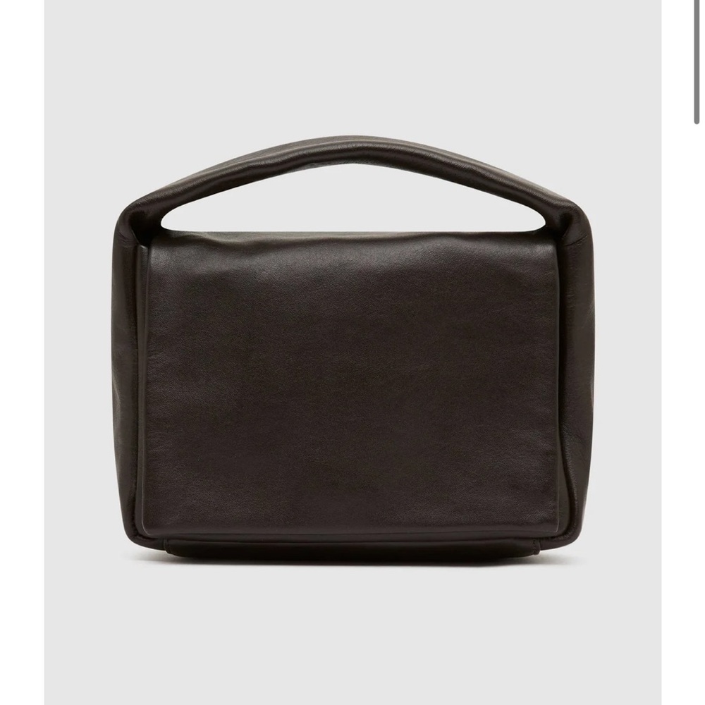 St. Agni Petit Soft Satchel - Coffee NWT - Picture 3 of 6